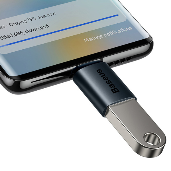 Адаптер Baseus ZJJQ000003 Черный USB Type-C photo 5