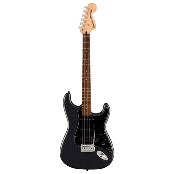 Chitară electrică Fender Squier Affinity HSS LFCharcoal frost metallic Stratocaster, 4/ 4 photo 1
