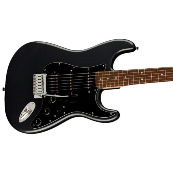 Chitară electrică Fender Squier Affinity HSS LFCharcoal frost metallic Stratocaster, 4/ 4 photo 4