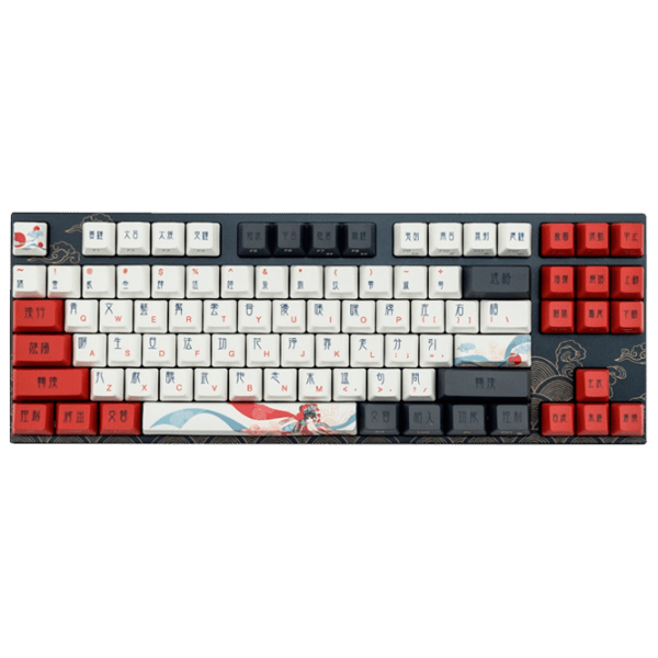 Tastatură Varmilo MA87M V2 Peking Opera Black Gaming, Cu fir photo 1