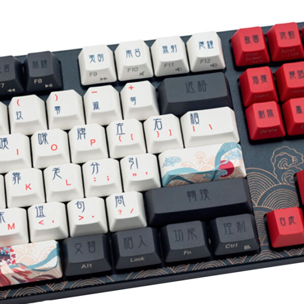 Tastatură Varmilo MA87M V2 Peking Opera Black Gaming, Cu fir photo 3