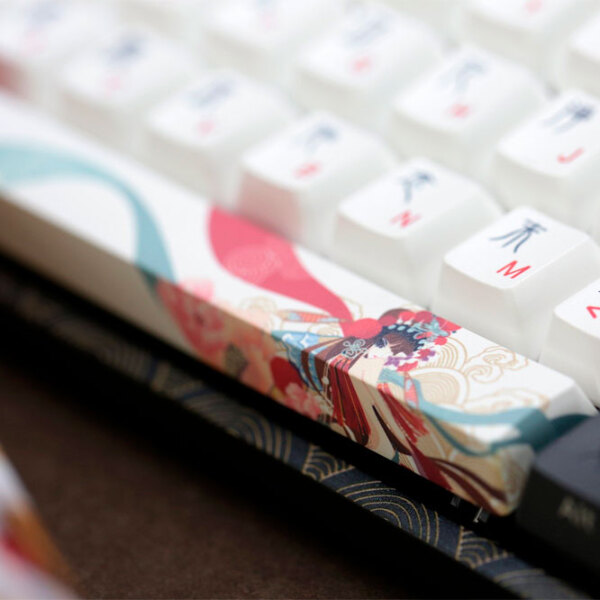Tastatură Varmilo MA87M V2 Peking Opera Black Gaming, Cu fir photo 9