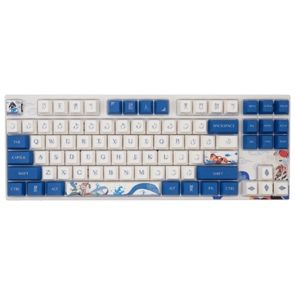 Клавиатура Varmilo VEA87 Lovebirds-I Cherry MX Silent Red Multicolor Белый Игровой, Проводная photo 1
