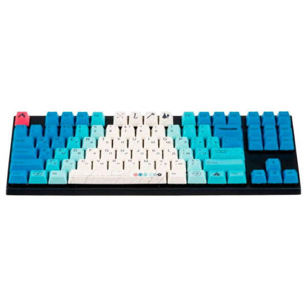 Tastatură Varmilo VEA87 Summit R2 Cherry MX Red Blue Gaming, Cu fir photo 2