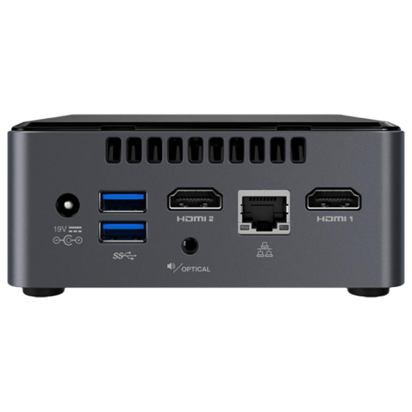 Mini PC Intel NUC Barebone BOXNUC7PJYHN2 Black Intel Pentium J5005 8 GB UHD Graphics 605 photo 2
