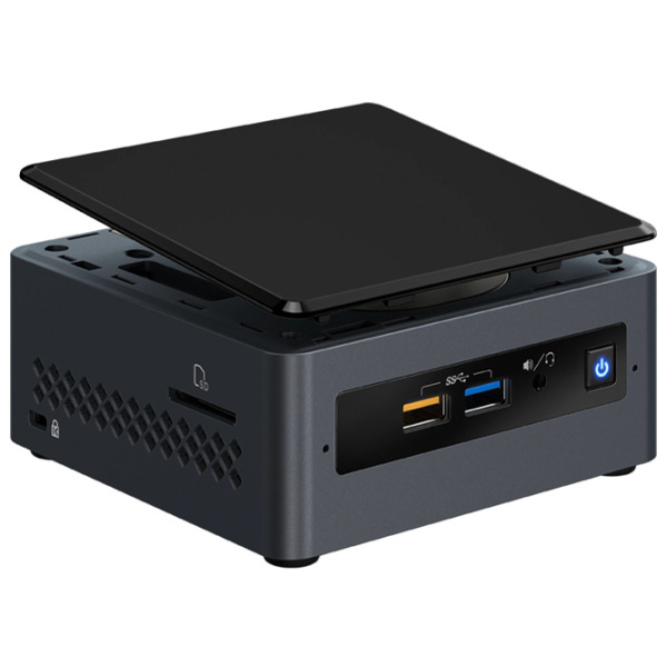 Mini PC Intel NUC Barebone BOXNUC7PJYHN2 Black Intel Pentium J5005 8 GB UHD Graphics 605 photo 4