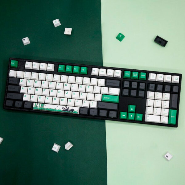Tastatură Varmilo MA87M V2 Panda R2 EC Rose V2 Black Gaming, Cu fir photo 6
