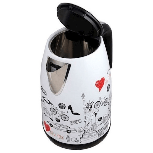 Ceainic electric Polaris PWK1893CA New York White 2200 W, 1.8 l, Material interior: Inox photo 5