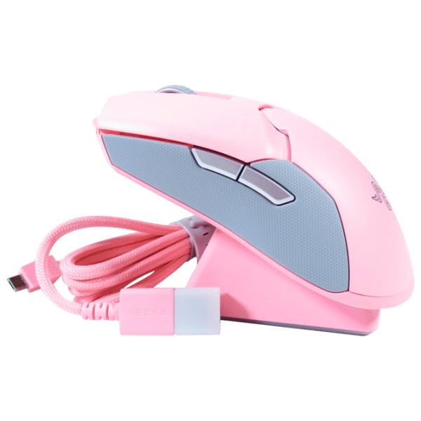 Mouse Razer Viper Ultimate + Mouse Dock Pink Fără fir / 20000 dpi photo 4