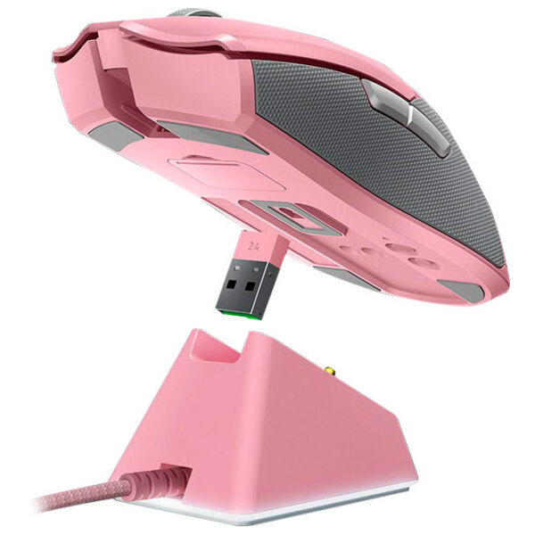 Mouse Razer Viper Ultimate + Mouse Dock Pink Fără fir / 20000 dpi photo 5