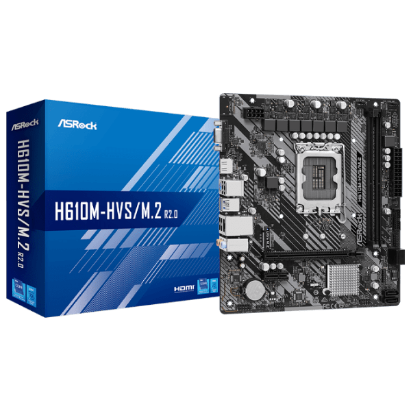 Материнская плата ASRock H610M-HVS/ M.2 R2.0 mATX  photo 5
