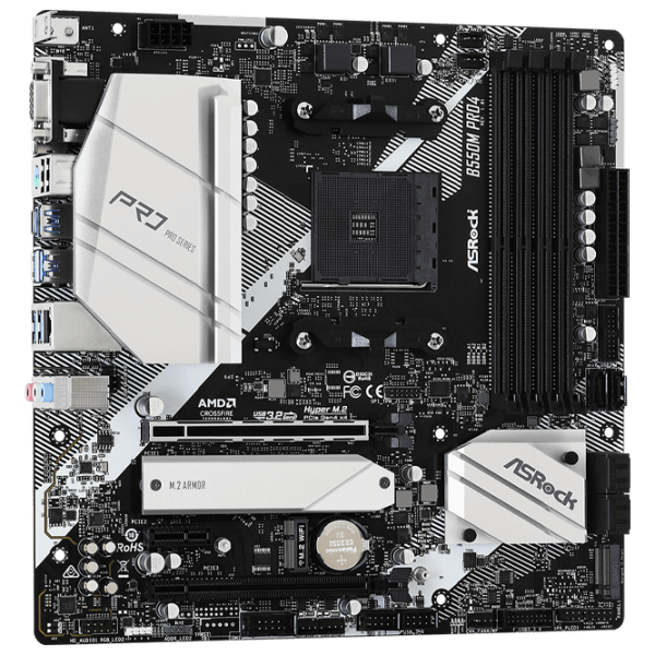 Материнская плата ASRock B550M PRO4 mATX  photo 2