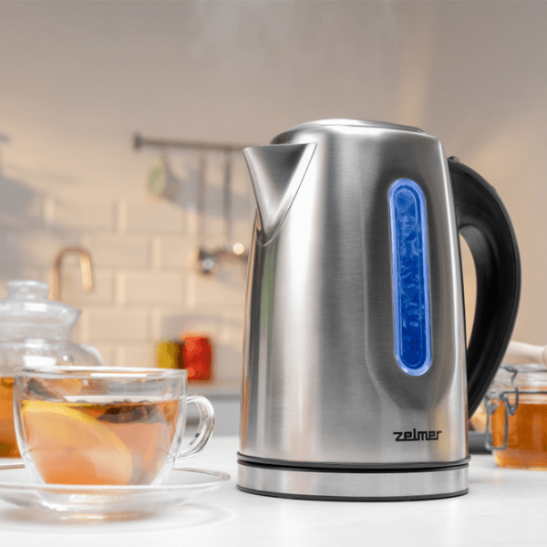 Ceainic electric ZELMER ZCK7924 Inox 2200 W, 1.7 l, Material interior: Inox photo 4