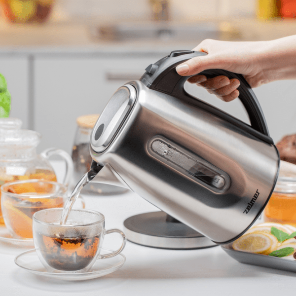 Ceainic electric ZELMER ZCK7924 Inox 2200 W, 1.7 l, Material interior: Inox photo 6