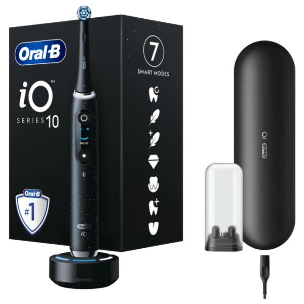 Зубная электрощетка Braun iO10 Черный  photo 4