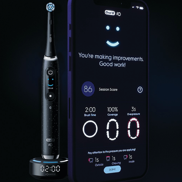 Зубная электрощетка Braun iO10 Черный  photo 6