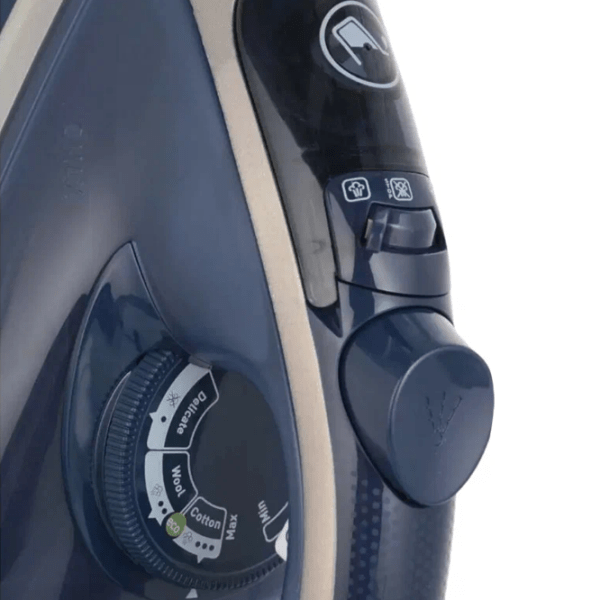 Fier de călcat Tefal FV6830E0 Blue 2800 W, 50 g/ min, 0.27 l, Ceramică photo 5