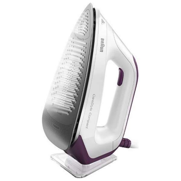 Fier de călcat Braun CareStyle Compact IS2144VI Purple 2400 W, 125 g/min, 1.5 l, Aluminiu anodizat photo 2