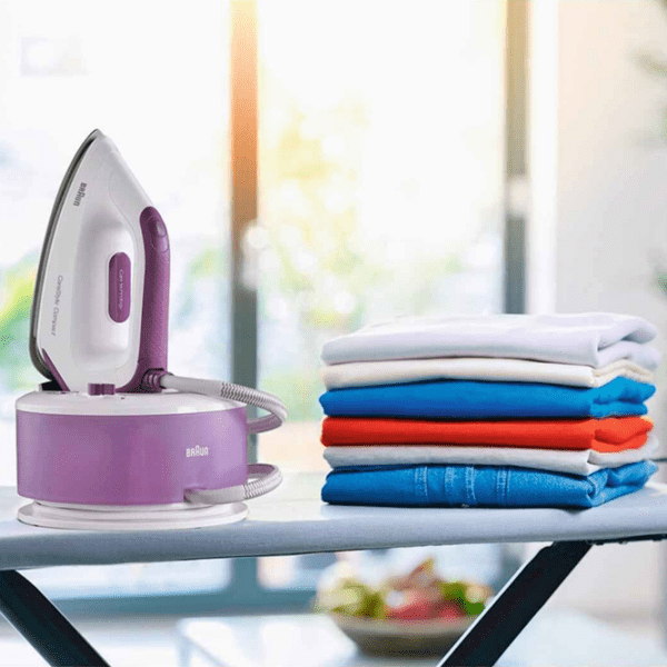 Fier de călcat Braun CareStyle Compact IS2144VI Purple 2400 W, 125 g/min, 1.5 l, Aluminiu anodizat photo 5