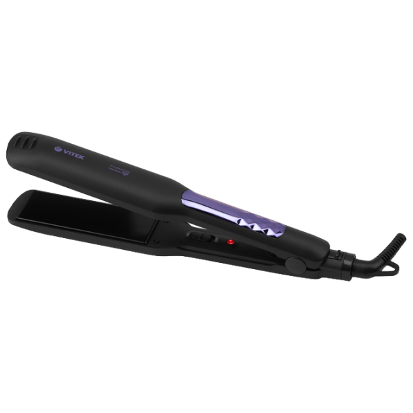 Placă de îndreptat părul Vitek VT-8283 Black De ondulat / Turmalină / 220 °C photo 1