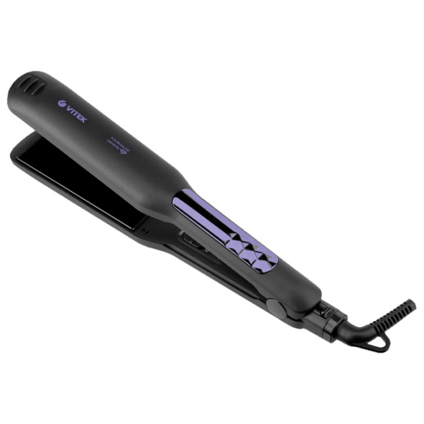 Placă de îndreptat părul Vitek VT-8283 Black De ondulat / Turmalină / 220 °C photo 3