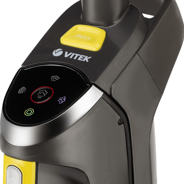 Вертикальный пылесос Vitek VT-1888 Желтый 1800 Вт | С паром | Контейнер | 0.4 л photo 5