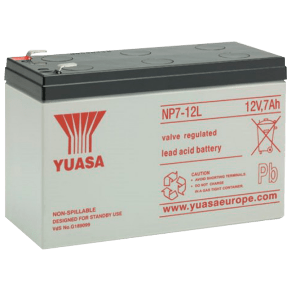 Acumulator pentru UPS Yuasa NP7-12 12 V 7 Ah Gray  photo 1
