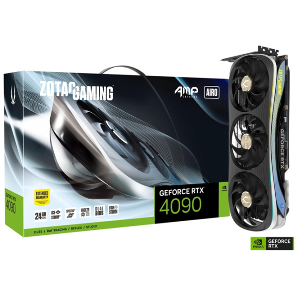 Видеокарта Zotac RTX 4090 AMP Extreme AIRO 24 ГБ  photo 6