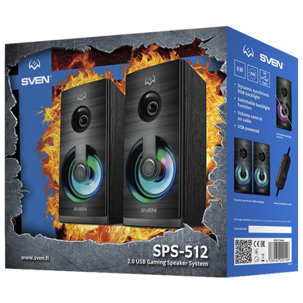 Sistem audio Sven SPS-512 Black  photo 5