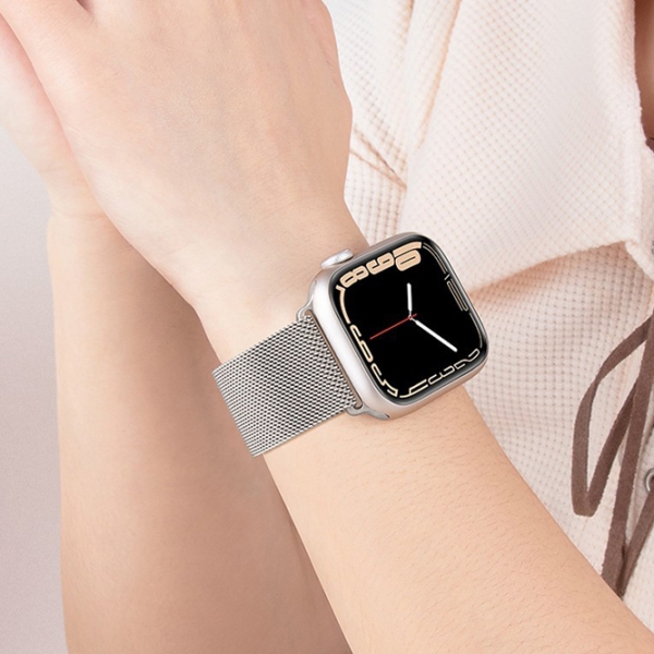 Ремешок Apple Watch WA03 Simple beauty series Белый Космос Металл, 38, 40, 41 мм photo 5
