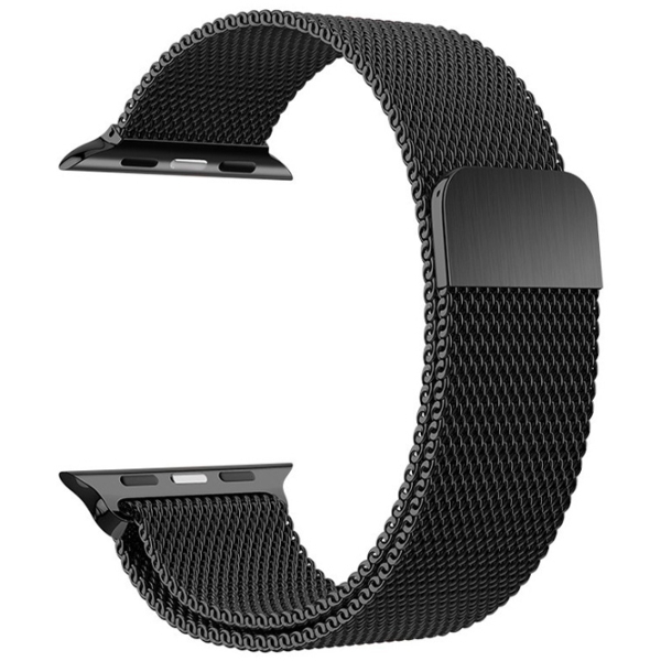Ремешок Apple Watch WA03 Simple beauty series Черный Металл, 42 / 44 / 45 / 49 мм photo 3