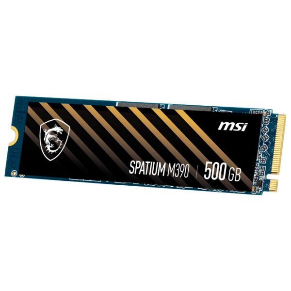 SSD MSI Spatium M390 M.2 NVMe 500 ГБ Скорость чтения: 3300 MБ/ с,
Скорость записи: 2300 MБ/ с photo 3