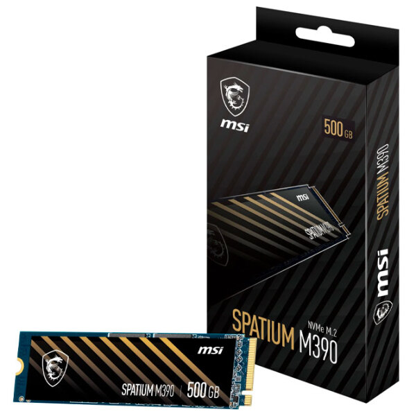 SSD MSI Spatium M390 M.2 NVMe 500 ГБ Скорость чтения: 3300 MБ/ с,
Скорость записи: 2300 MБ/ с photo 5