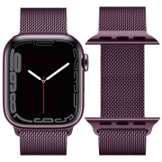 Curelușă Apple Watch WA03 Simple beauty series 38, 40, 41 mm Black Currant Metal, 38, 40, 41 mm