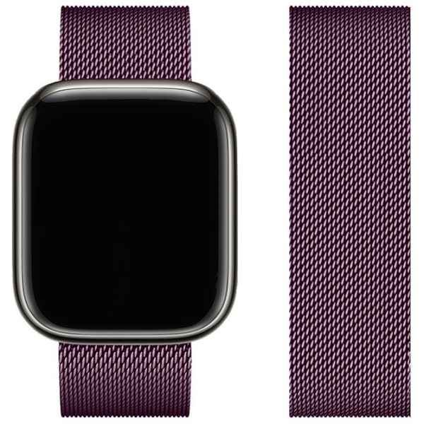 Ремешок Apple Watch WA03 Simple beauty series 38, 40, 41 мм Черный Currant Металл, 38, 40, 41 мм photo 2