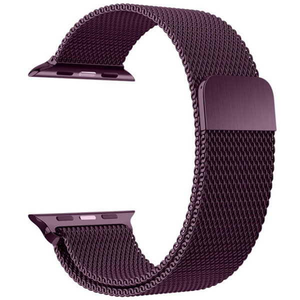 Ремешок Apple Watch WA03 Simple beauty series Черный Currant Металл, 42 / 44 / 45 / 49 мм photo 3