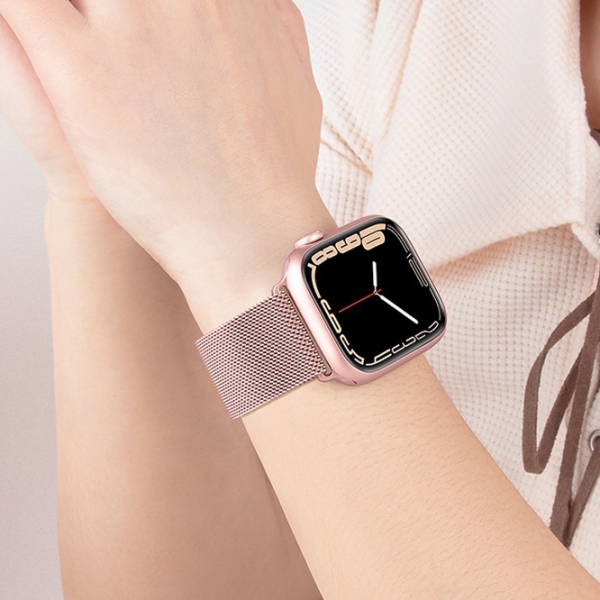 Ремешок Apple Watch WA03 Simple beauty series Роза Золотой Металл, 38, 40, 41 мм photo 5