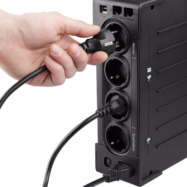 UPS Eaton Ellipse ECO 1200 USB DIN (750/ 1200VA) Black  photo 4