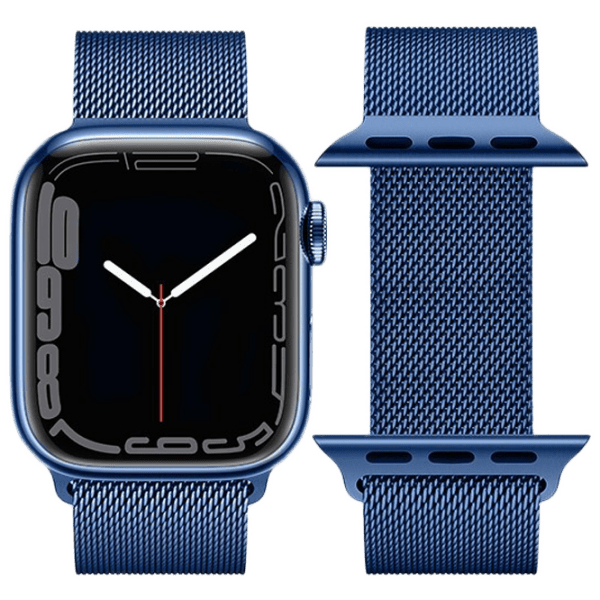 Curelușă Apple Watch WA03 Simple beauty series Blue Metal, 38, 40, 41 mm photo 1