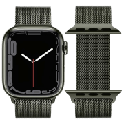 Ремешок Apple Watch WA03 Simple beauty series Зеленый Металл, 38, 40, 41 мм