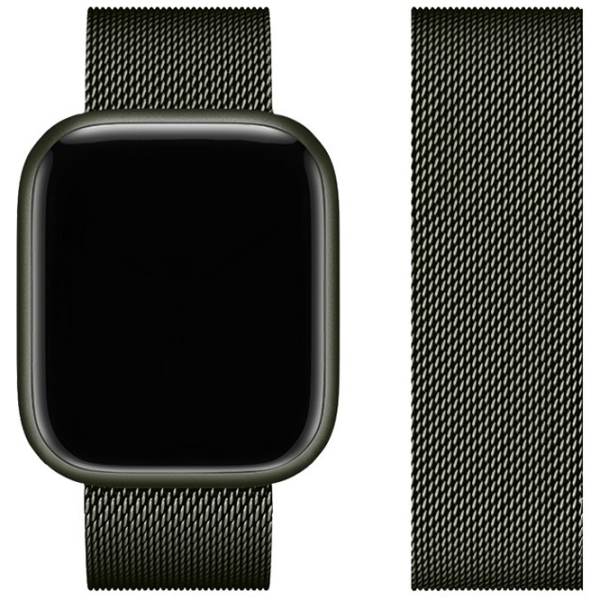 Ремешок Apple Watch WA03 Simple beauty series Зеленый Металл, 38, 40, 41 мм photo 2