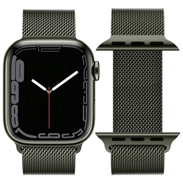 Curelușă Apple Watch WA03 Simple beauty series Green Metal, 42 / 44 / 45 / 49 mm photo 1