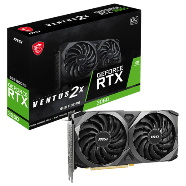 Placă video MSI GeForce RTX 3060 VENTUS 2X OC 8 GB  photo 5