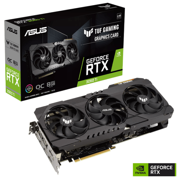 Видеокарта Asus GeForce RTX 3060 Ti TUF GAMING 8 ГБ  photo 9