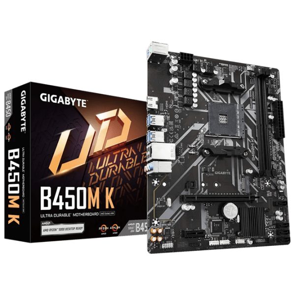 Материнская плата Gigabyte B450M K mATX  photo 6