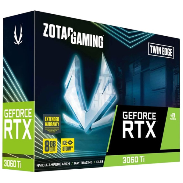 Placă video Zotac GeForce RTX 3060 Ti Twin Edge LHR 8 GB  photo 6