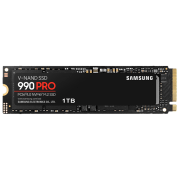 SSD Samsung 990 PRO M.2 NVMe 1 ТБ Скорость чтения: 7450 Мб/ с,Скорость записи: 6900 Мб/ с