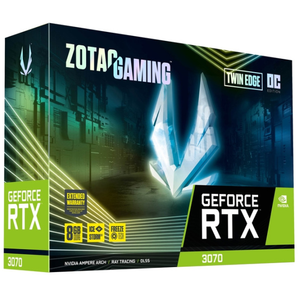 Видеокарта Zotac GeForce RTX 3070 Twin Edge LHR 8 ГБ  photo 6