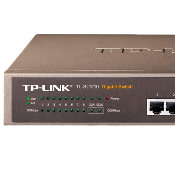 Switch TP-Link TL-SL1210 Gray 5.6 Gbit/ s photo 5