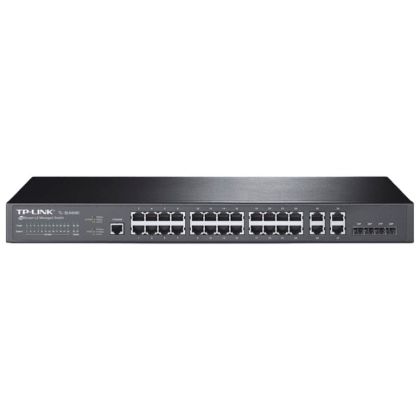 Switch TP-Link TL-SL5428E Black 12.8 Gbit/ s photo 1